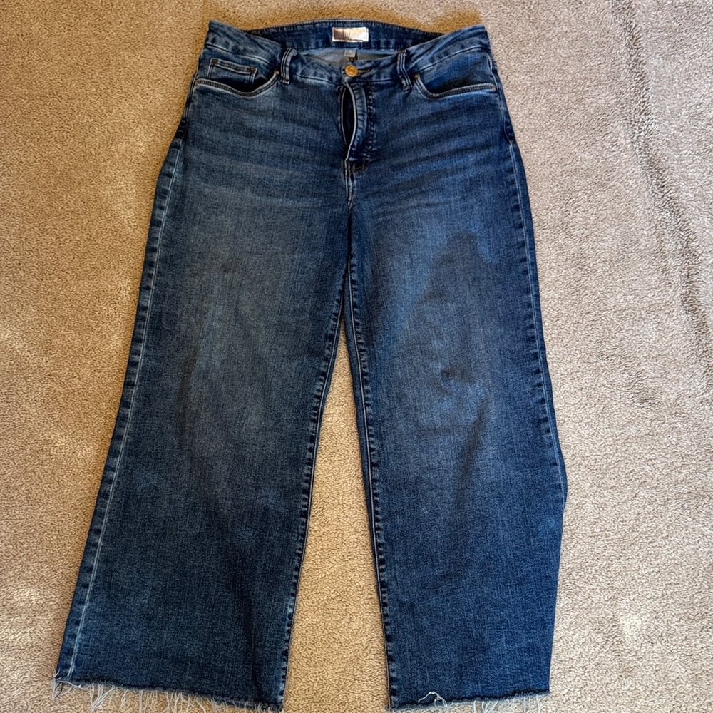 Kut from the Kloth Dark Blue Flare Jeans